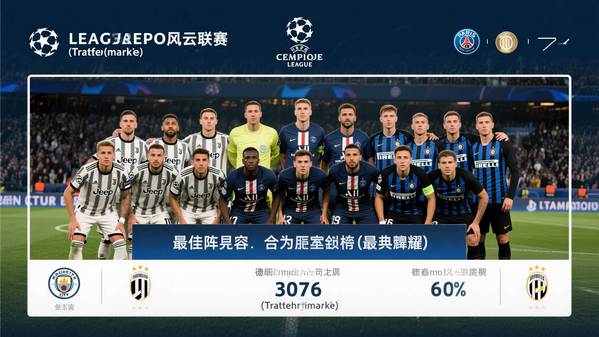 前言：欧冠风云再起，谁主沉浮？
作为欧洲足坛最受