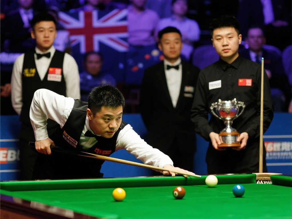 中国斯诺克崛起!下赛季初5将挺进世界前16 中国斯诺克崛起!下赛季初5将挺进世界前16