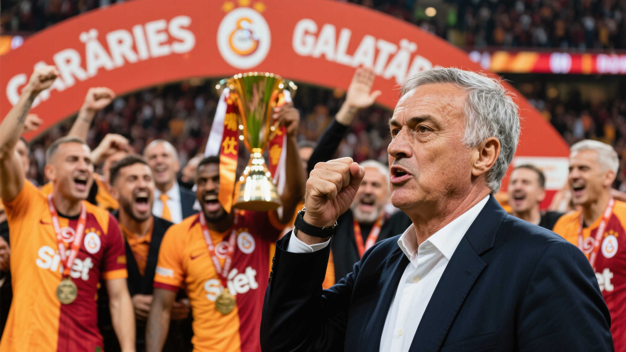 冠军到手！加拉塔萨雷提前封王后犀利调侃穆里尼奥